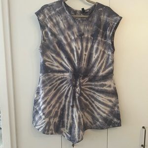 H&M Romper - Tie Dye Blue